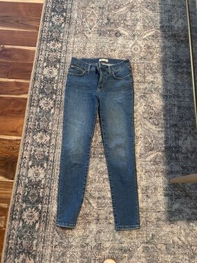 Madewell Women's Dark Blue Skinny Jeans